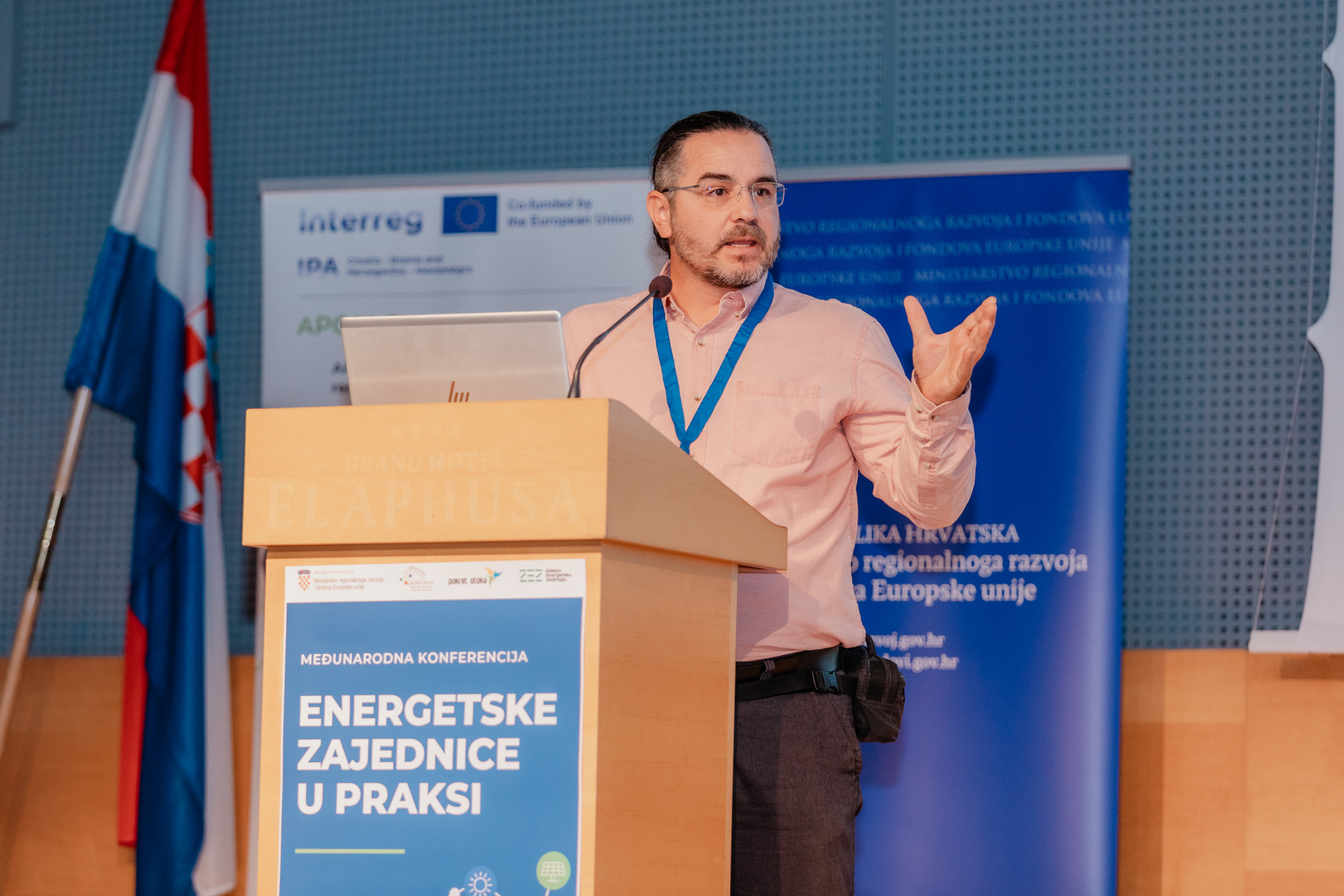 Goran Čačić, ZEZ Green Energy Cooperatve photos source: Energy Communities in Practice International Conference, Bol on Brač, 24-25.9.2026.