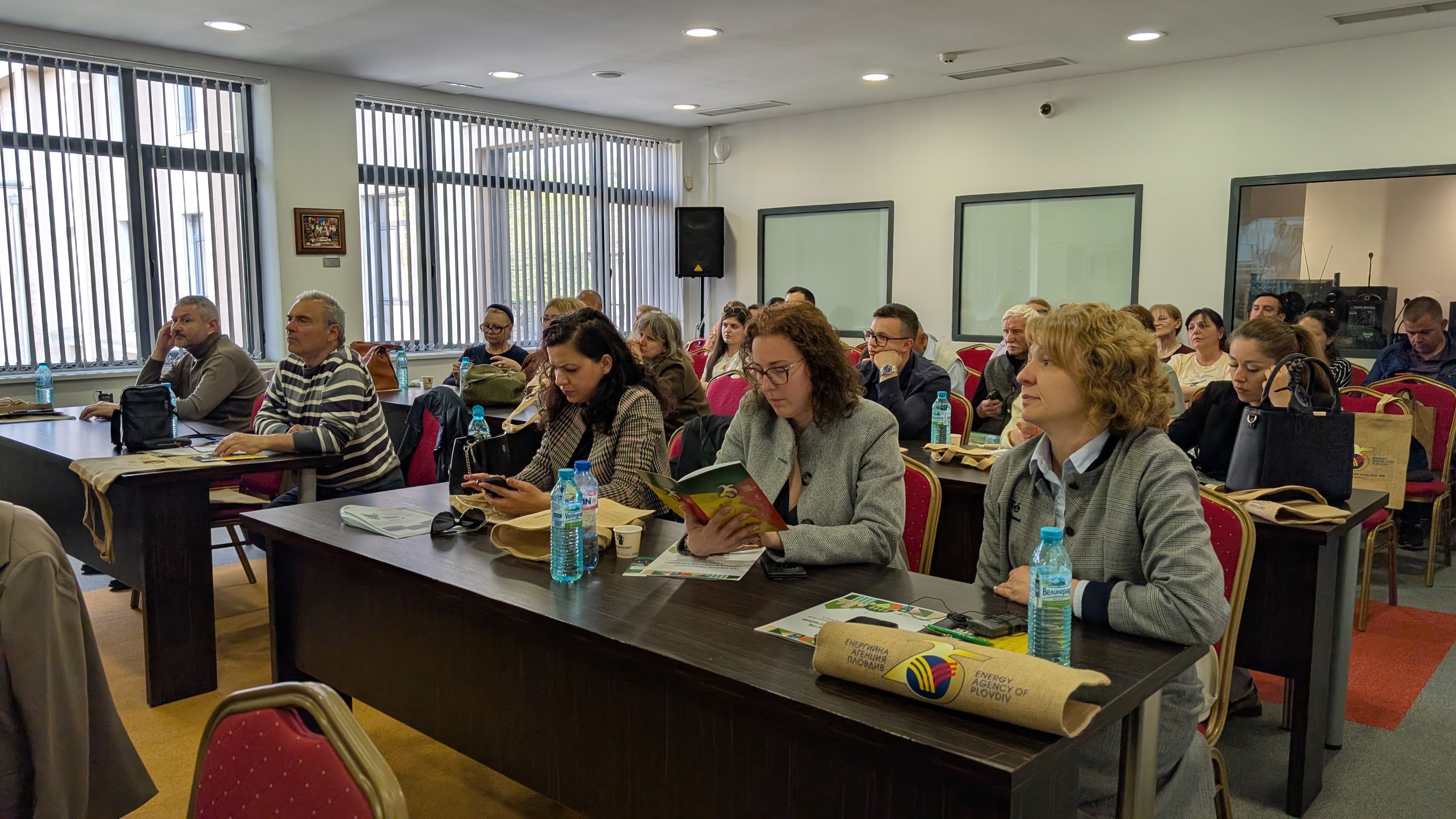Participants at a Life COMET workshop in Plovdiv, Bulgaria