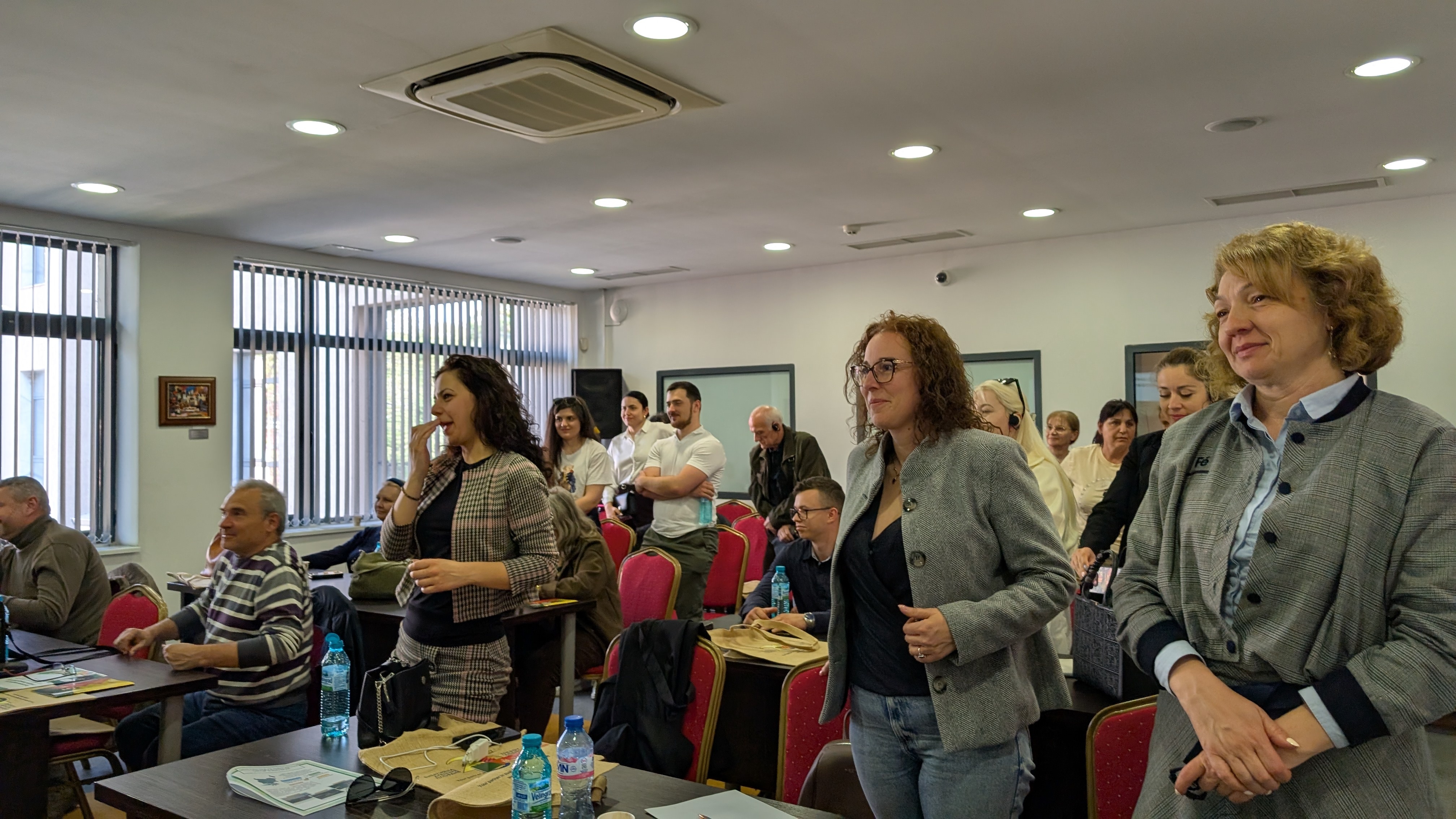 Participants at a Life COMET workshop in Plovdiv, Bulgaria